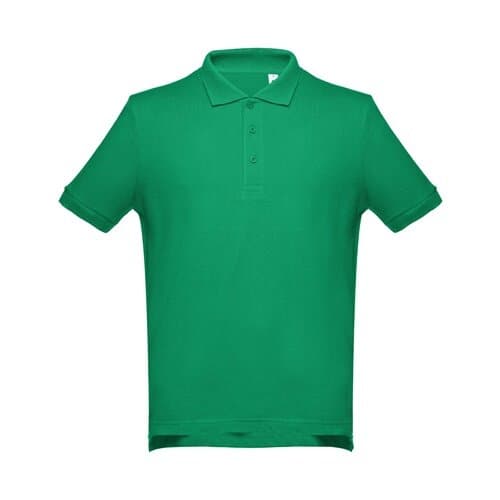 THC ADAM. Kurzarm-Poloshirt aus Baumwolle für Herren