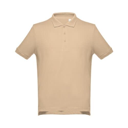 THC ADAM. Kurzarm-Poloshirt aus Baumwolle für Herren