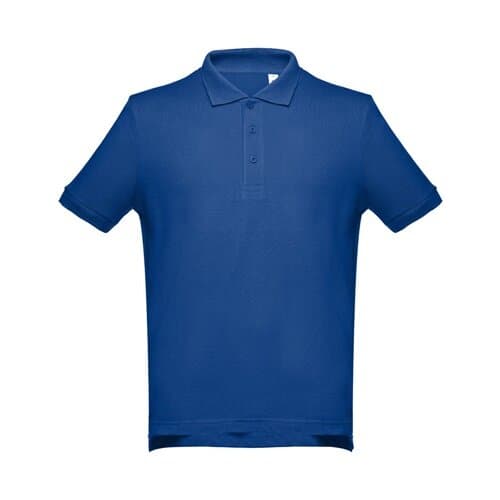 THC ADAM. Kurzarm-Poloshirt aus Baumwolle für Herren