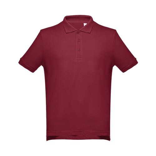 THC ADAM. Kurzarm-Poloshirt aus Baumwolle für Herren