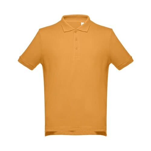 THC ADAM. Kurzarm-Poloshirt aus Baumwolle für Herren