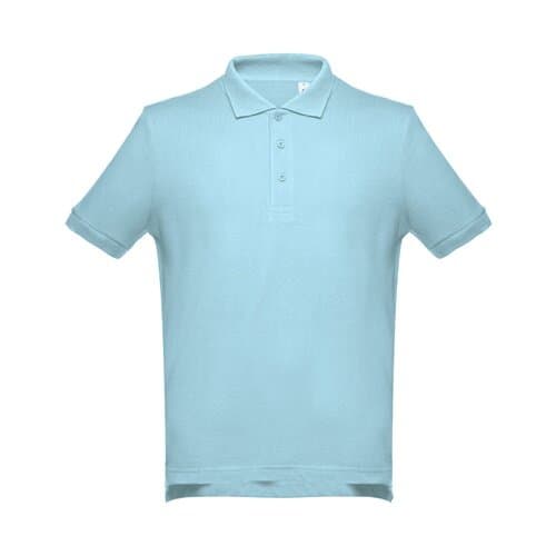 THC ADAM. Kurzarm-Poloshirt aus Baumwolle für Herren