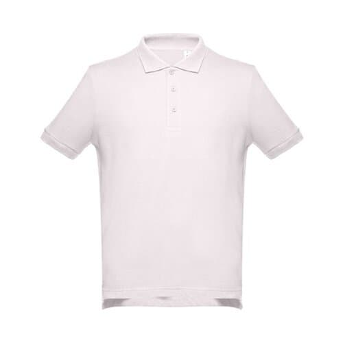 THC ADAM. Kurzarm-Poloshirt aus Baumwolle für Herren