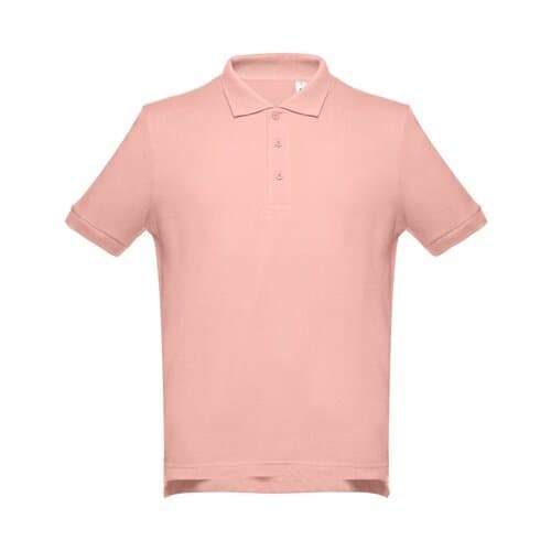 THC ADAM. Kurzarm-Poloshirt aus Baumwolle für Herren