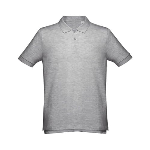THC ADAM. Kurzarm-Poloshirt aus Baumwolle für Herren
