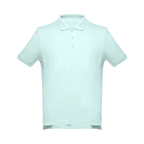 THC ADAM. Kurzarm-Poloshirt aus Baumwolle für Herren