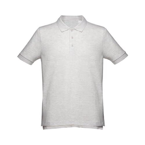 THC ADAM. Kurzarm-Poloshirt aus Baumwolle für Herren