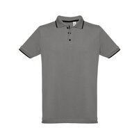 THC ROME Zweifarbiges BaumwollPoloshirt für Herren