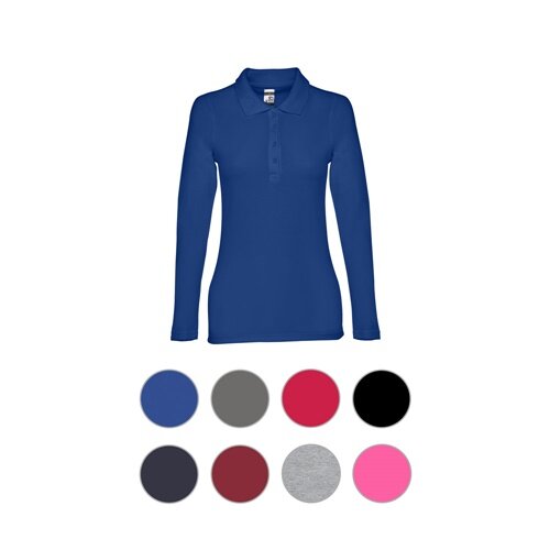 THC BERN WOMEN. Damen Langarm-Poloshirt