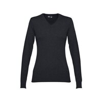 THC MILAN WOMEN Pullover mit VAusschnitt für Damen aus Baumwolle und Polyamid