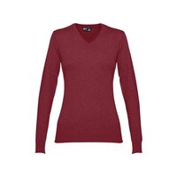 THC MILAN WOMEN Pullover mit VAusschnitt für Damen aus Baumwolle und Polyamid