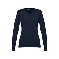 THC MILAN WOMEN Pullover mit VAusschnitt für Damen aus Baumwolle und Polyamid
