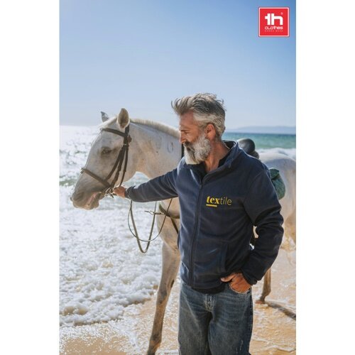 THC HELSINKI. Herren-Fleecejacke aus Polyester