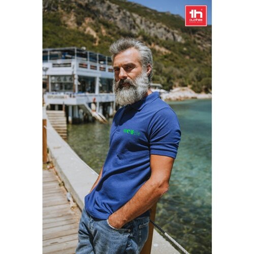 THC BERLIN. Kurzarm-Poloshirt für Herren