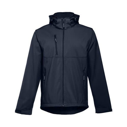 THC ZAGREB. Herren-Softshell-Jacke aus Polyester und Elastan