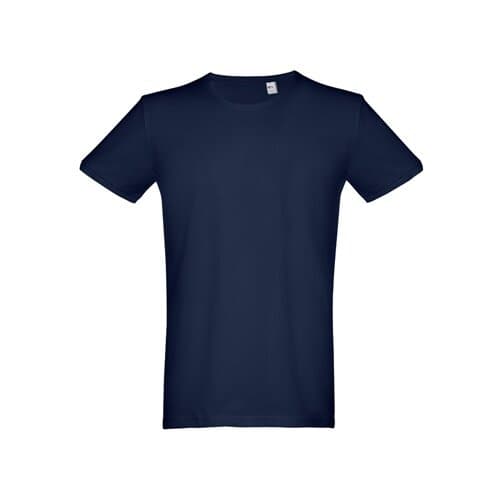 THC SAN MARINO. Kurzärmeliges Herren-T-Shirt aus gekämmter Baumwolle