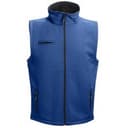 THC BAKU. Unisex Softshell-Weste in königsblau