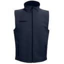THC BAKU. Unisex Softshell-Weste in dunkelblau