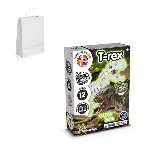 Fossil Excavation Kit II. Lernspiel lieferung inklusive einer kraftpapiertasche (90 g/m²), aus FSC™-zertifiziertem Material und anderen kontrollierten Materialien hergestellt