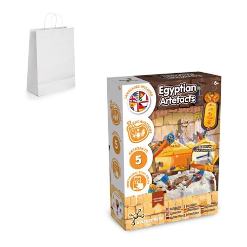 Ancient Egypt Excavation Kit II. Lernspiel lieferung inklusive einer kraftpapiertasche (90 g/m²), aus FSC™-zertifiziertem Material und anderen kontrollierten Materialien hergestellt