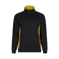VL SVAROG. Zweifarbiges Frottee-Sweatshirt (260 g/m²), aus Polyester (65 %) und Baumwolle (35 %)