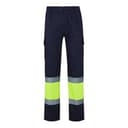 VL POSEIDON LARGE. Zweifarbige Twill-Hose mit mehreren Taschen (210 g/m²), aus Baumwolle (20%) und Polyester (80%)