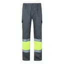 VL POSEIDON LARGE. Zweifarbige Twill-Hose mit mehreren Taschen (210 g/m²), aus Baumwolle (20%) und Polyester (80%)