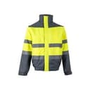 VL JUPITER LARGE. Zweifarbige Steppjacke (180g/m²) aus Polyester (100%) mit PU-Beschichtung