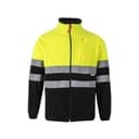 VL EROS. Zweifarbige Fleecejacke (280g/m²), aus Polyester (100%)