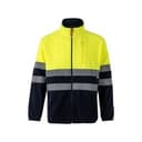 VL EROS. Zweifarbige Fleecejacke (280g/m²), aus Polyester (100%)