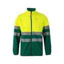 VL EROS LARGE. Zweifarbige Fleecejacke (280g/m²), aus Polyester (100%)