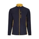 VL GERAS. Zweifarbige Fleecejacke (220g/m²) aus Polyester (100%)