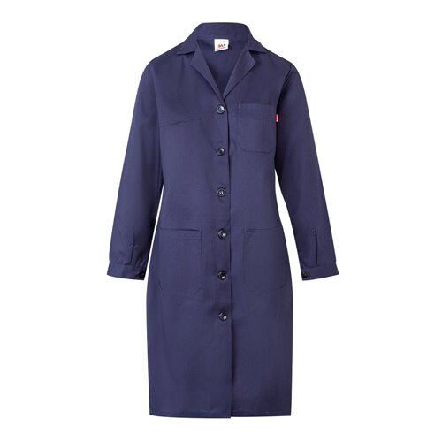VL RAMA. Langärmeliger Kittel (175 g/m²), aus Baumwollköper (35 %) und Polyester (65 %)