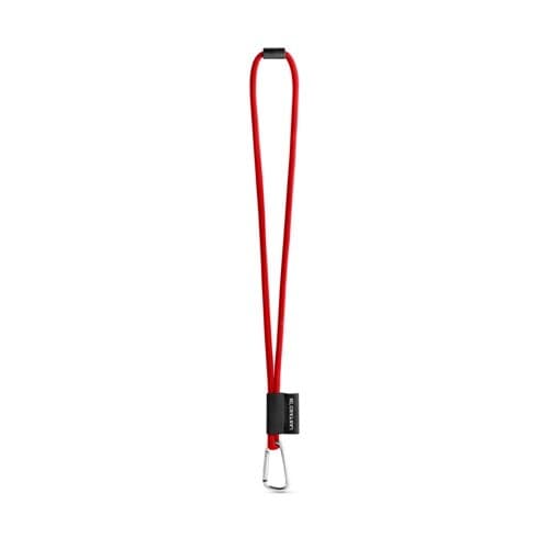 75089. SET Lanyard TUBE Long (Ø 7 mm) mit 55 mm D-förmigem Karabiner und Ø 7 mm Sicherheitsverschluss