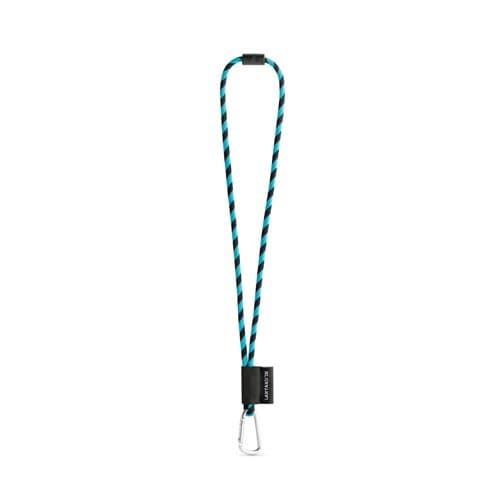 75089. SET Lanyard TUBE Long (Ø 7 mm) mit 55 mm D-förmigem Karabiner und Ø 7 mm Sicherheitsverschluss