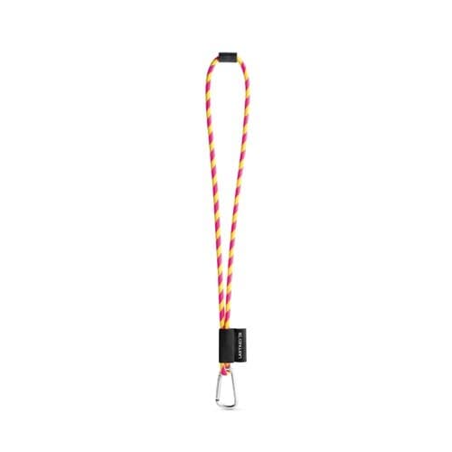 75089. SET Lanyard TUBE Long (Ø 7 mm) mit 55 mm D-förmigem Karabiner und Ø 7 mm Sicherheitsverschluss