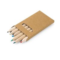 BIRD Buntstift Schachtel mit 6 Buntstiften