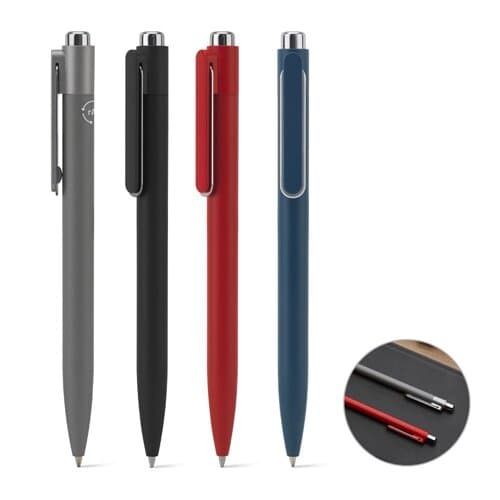 KYLIE. Kugelschreiber aus Aluminium (94 % recycelt) mit innovativem Clip