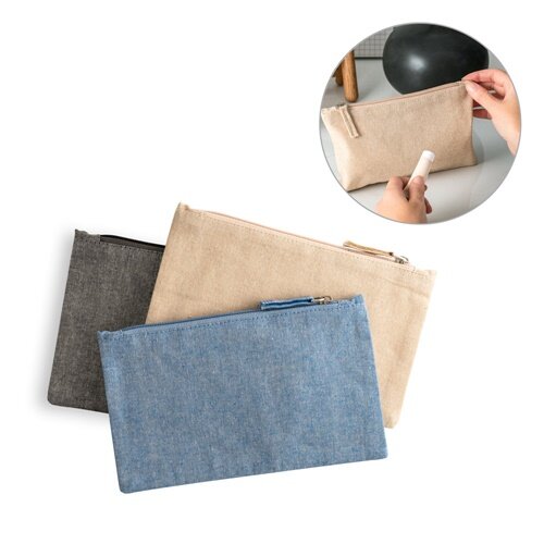 MILLIE. Multifunktionsbeutel aus recycelter Baumwolle (70%) und polyester (30% rPET) (140 g/m²) (140 g/m²)