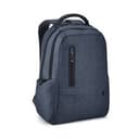 RE-BOSTON. Wasserabweisender 2Tone-Laptop-Rucksack aus recyceltem Nylon mit 210D-Fach