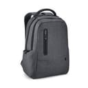 RE-BOSTON. Wasserabweisender 2Tone-Laptop-Rucksack aus recyceltem Nylon mit 210D-Fach