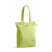 MERIDA. Tragetasche (220 g/ m²) aus Baumwolle (50%), recycelter Baumwolle (30%) und polyester (20% rPET)