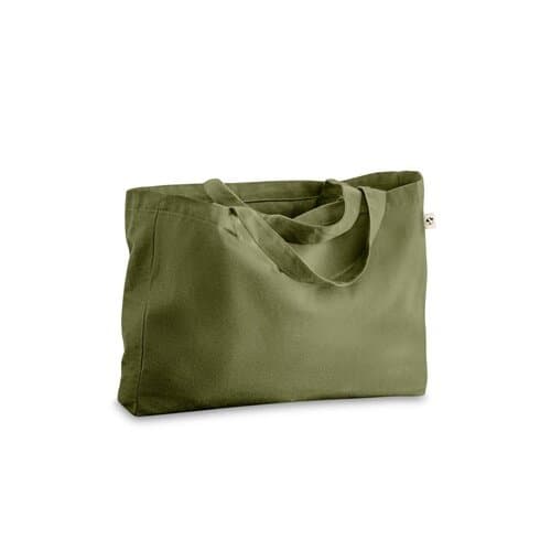 CAMDEN. Tragetasche aus Baumwolle (50%), recycelter Baumwolle (30%) und polyester (20% rPET) (280 g/m²)