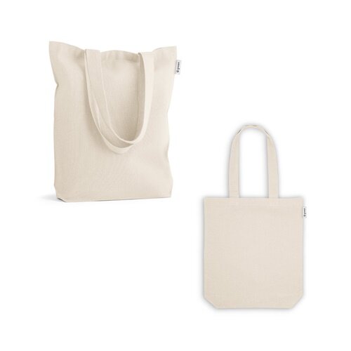 GIRONA. TraTragetasche aus Baumwolle (50%), recycelter Baumwolle (30%) und polyester (20% rPET) (220 g/ m²)