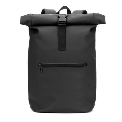 PORTLAND. Roll-Top-Rucksack aus PU mit Laptopfach, 16“