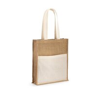 BRAGA Jutetasche 240 gm und Tasche aus 100 Baumwolle 140 gm