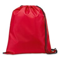 CARNABY 210D Rucksacktasche mit schwarzen Zugbändern