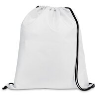 CARNABY 210D Rucksacktasche mit schwarzen Zugbändern