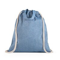 RISSANI TragetascheTurnbeutel 2in1 aus recycelter Baumwolle 70 und polyester 30 rPET 140 gm