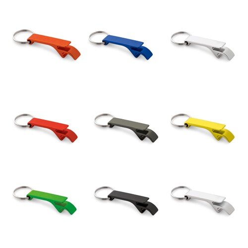 BAITT. Schlüsselanhänger aus Aluminium mit Flaschenöffner